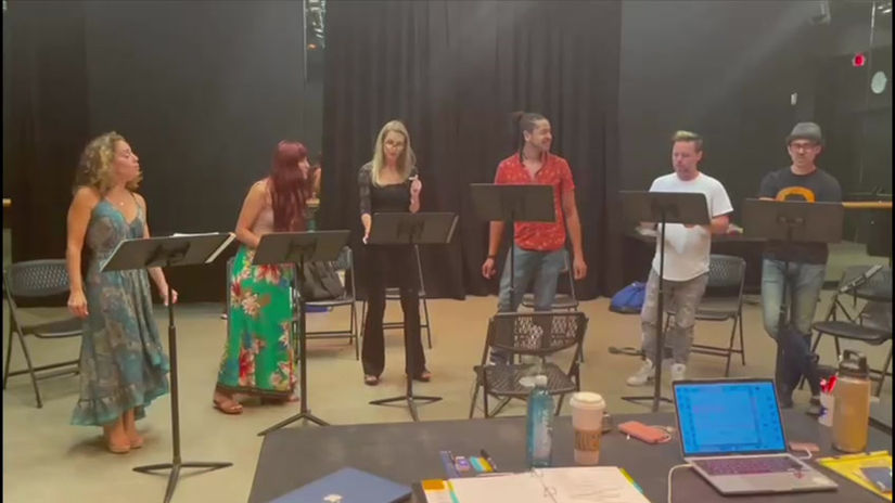 Rehearsals: The Cast